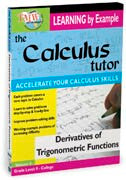 Calculus Tutor: Derivatives Of Trigonometric Functions