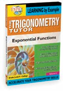 Trigonometry Tutor: Exponential Functions