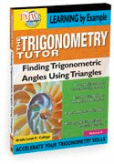 Trigonometry Tutor: Finding Trig Functions Using Triangles