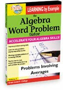 Algebra Word Problem: Problems Involving Averages