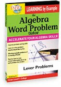 Algebra Word Problem: Lever Problems