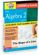 Algebra 2 Tutor:  Slope Of A Line