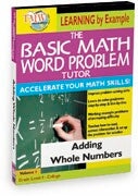 Basic Math Word Problem Tutor: Adding Whole Numbers