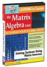 Solving Systems Using Matrix Inverses