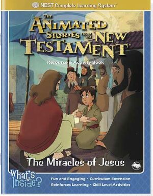 The Miracles Of Jesus Activity And Coloring Book - Instant Download