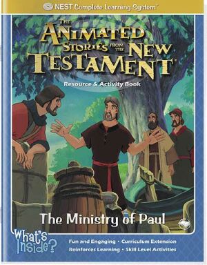The Ministry Of Paul Activity And Coloring Book - Instant Download