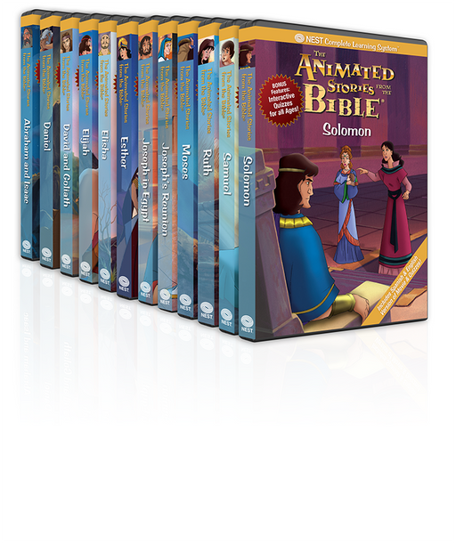 12 Animated Old Testament DVD Collection
