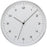 Timekeeper Silver Fine Line Clock