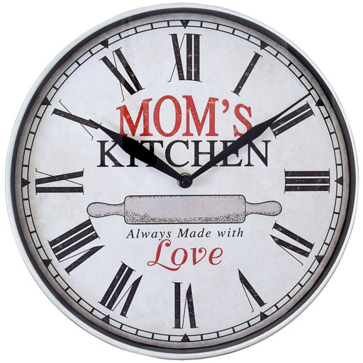 Westclox 12-inch Mom&#039;s Kitchen Wall Clock
