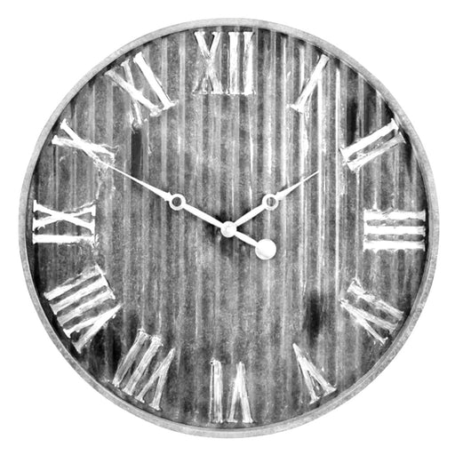 Westclox 13-inch Stylish Metal Wall Clock With Metal Dial