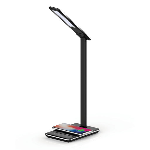 Supersonic Led Desk Lamp With Qi Charger (black)