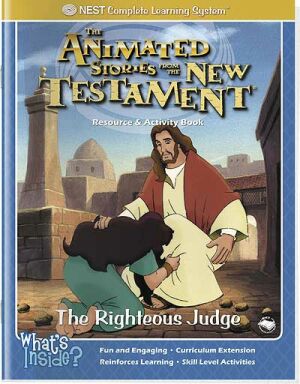 The Righteous Judge Activity And Coloring Book - Instant Download