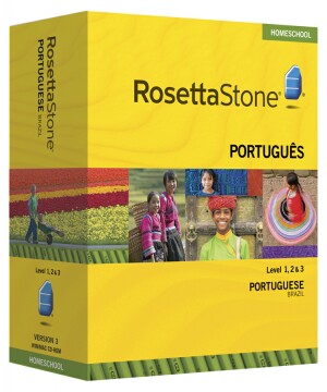 PRE-ORDER: Rosetta Stone Portuguese (Brazil) Level 1, 2 & 3 Set- Currently out of stock