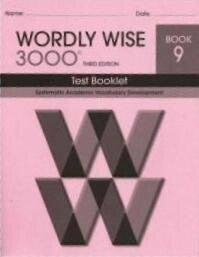 Wordly Wise 3000 Test Book Grade 9