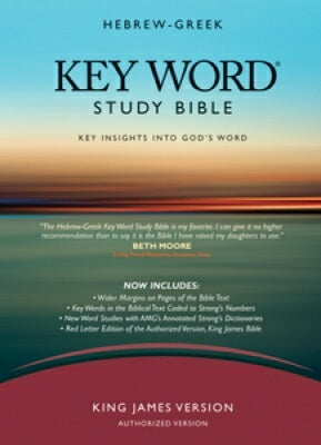 NASB Hebrew-Greek Key Word Study-Hardcover