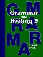 Grammar & Writing Grd 5 Teache
