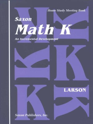 Saxon Math K Meeting Book First Edition