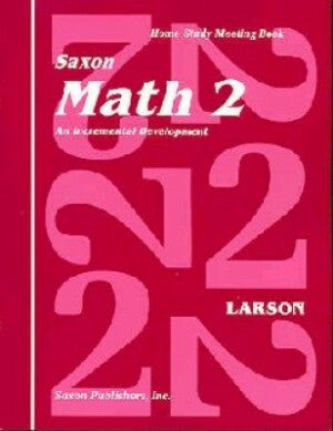 Saxon Math 2 Meeting Book First Edition