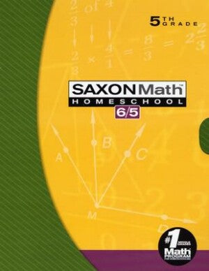 Saxon Math 65 Home Study Kit (5th Grade) Third Edition