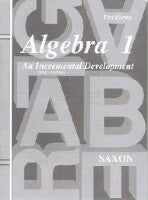 Saxon Algebra 1 Tests Only
