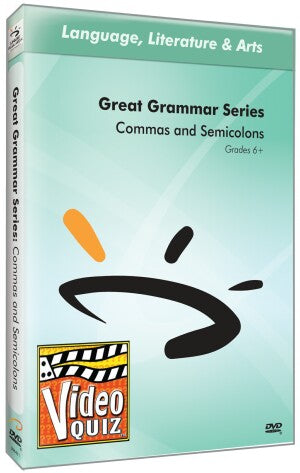 Commas and Semicolons Video Quiz