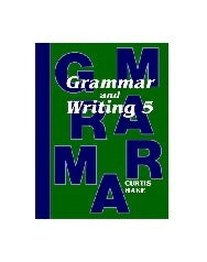 Grammar & Writing Grade 5 Textbook