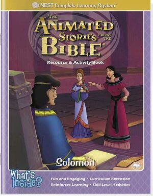 Solomon Activity And Coloring Book - Instant Download