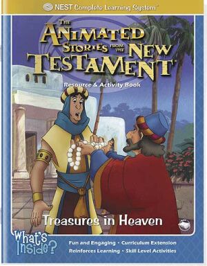 Treasures In Heaven Activity And Coloring Book - Instant Download
