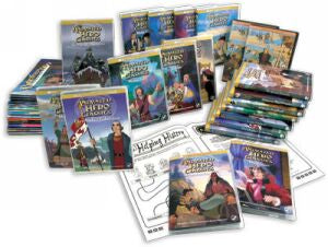 20 Animated Hero Classics Biography DVD Collection