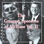 Greatest Speeches Of All Time Vol. II CD