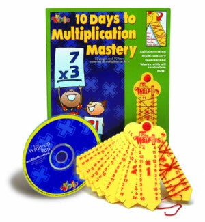 Learning Wrap Ups Multiplication Mastery Kit W/ CD